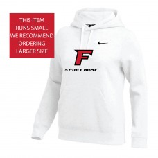 Nike Women's Club Hood (White)